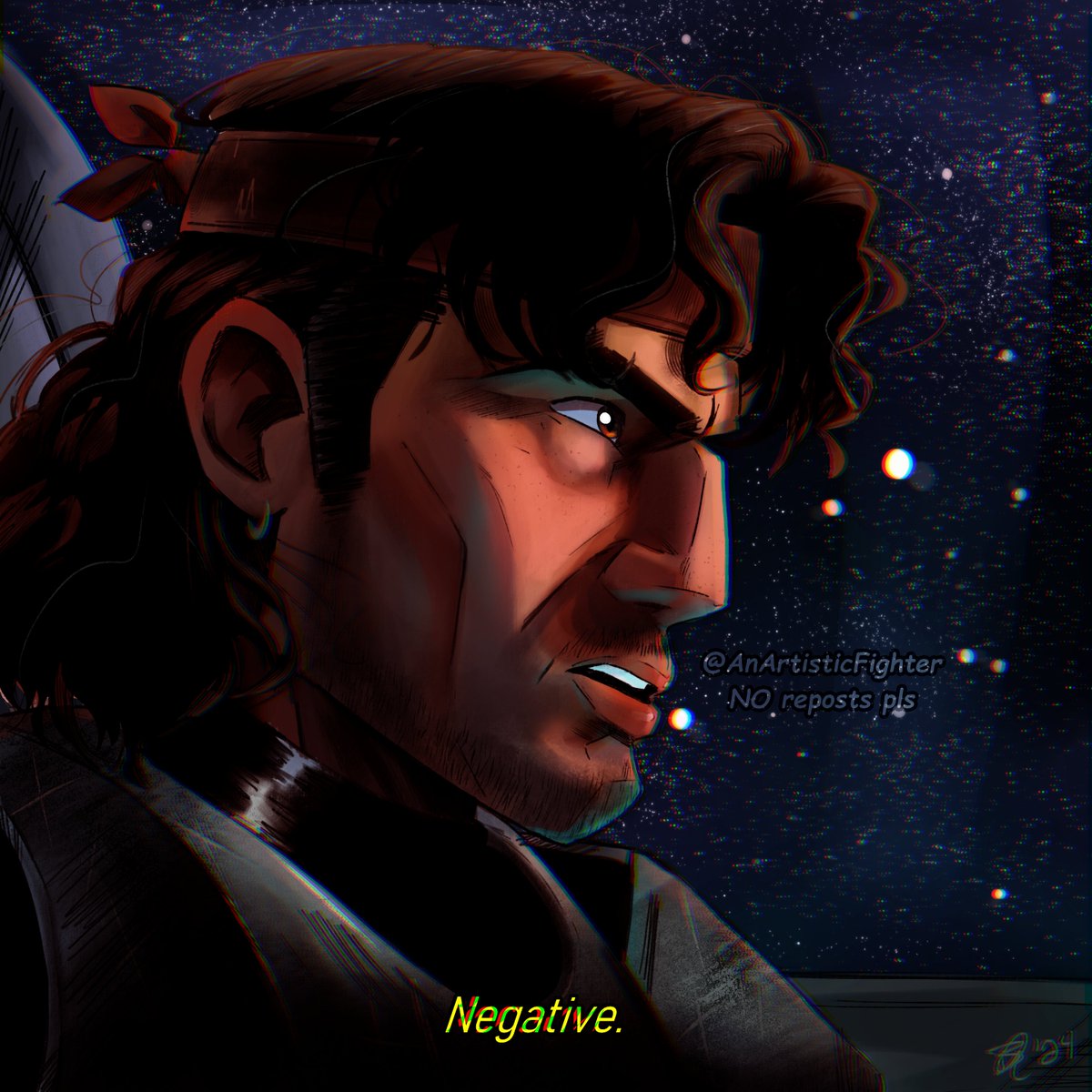 artisticfight3r's tweet photo. Had to throw my hat in the metaphorical ring of redraws for this scene (I'm totally normal about him dw )โจโจ #badbatch #TheBadBatch #TheBadBatchS3 #hunterbadbatch https://t.co/rv27WNKM6P