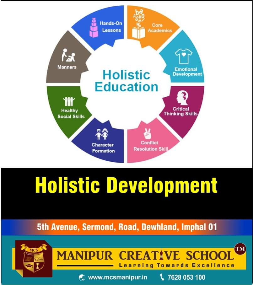 🌟 Holistic Development: Education is not just about academics; it's about nurturing every aspect of a child's growth. Experience holistic development at Manipur Creative School! 🌱 #HolisticEducation #Growth @followers