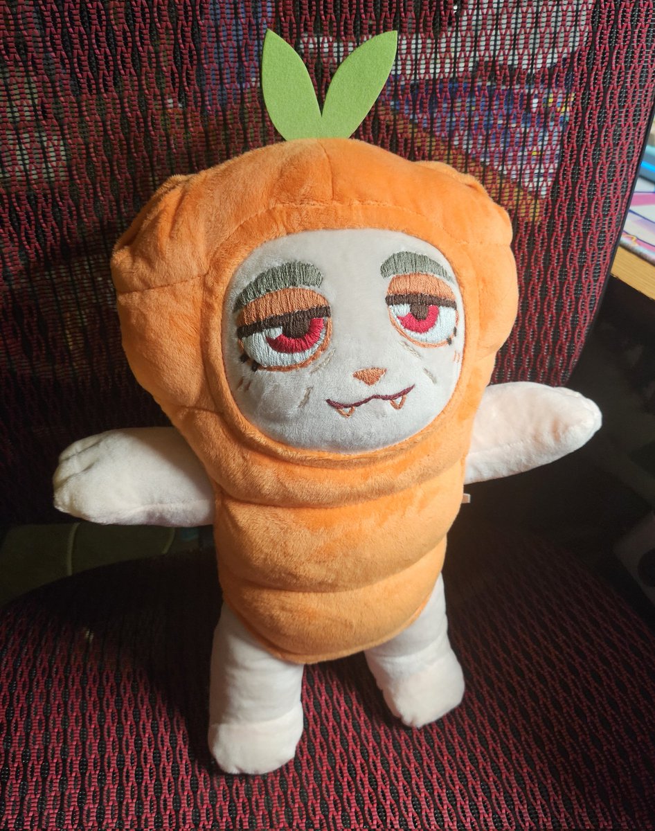 I found the forbidden carrot suit