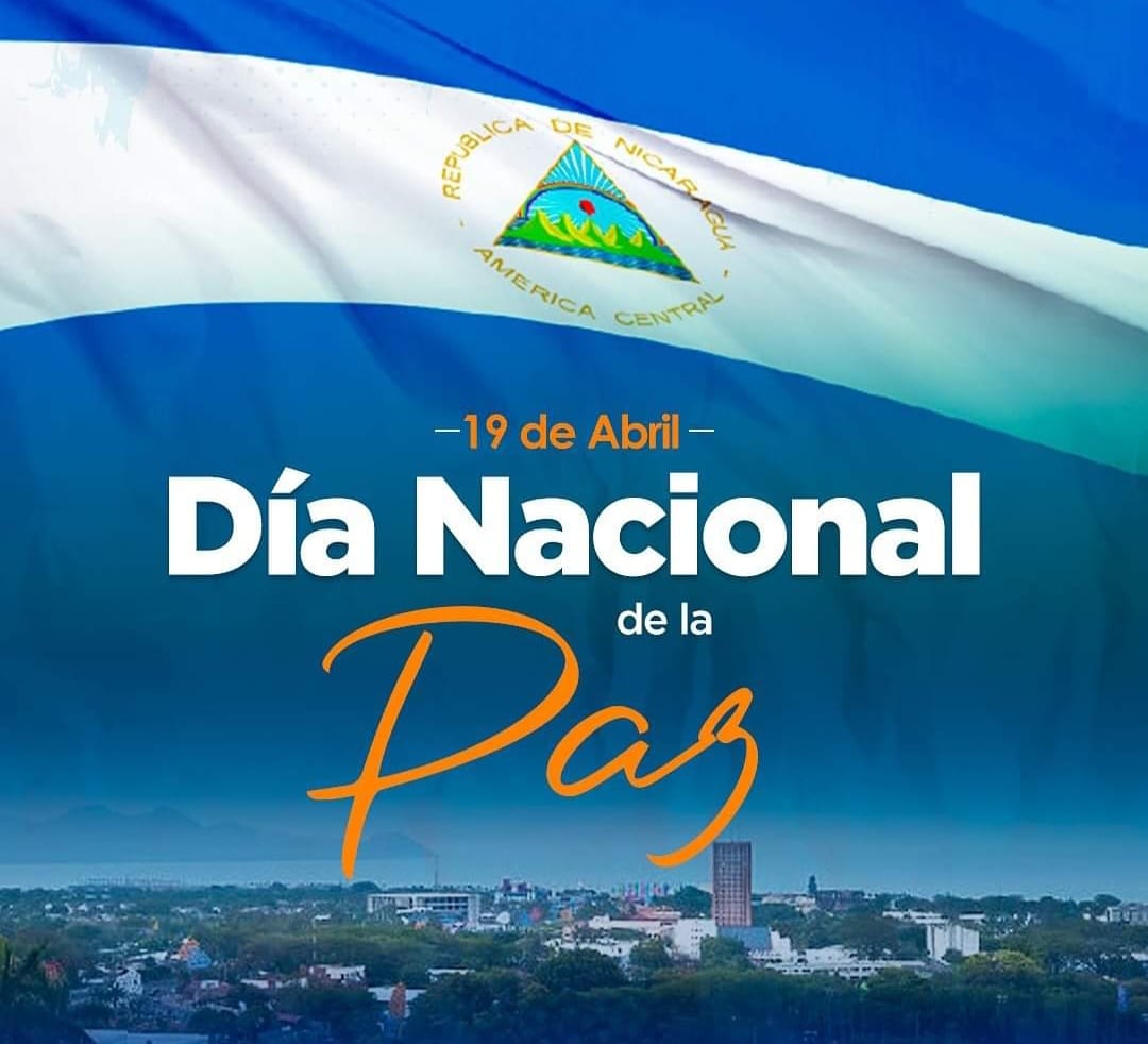 Nica2019's tweet photo. #Nicaragua #abrilmilvecesvictorios #SomosVictoriasVerdaderas 19 de abril dia Nacional de la paz en Nicaragua @Somos2V @SomosMD2 @AsambleaNi @CarlosEmilioDH @taniasandinista @SoldeLiberNica https://t.co/3KW4UgB6E8