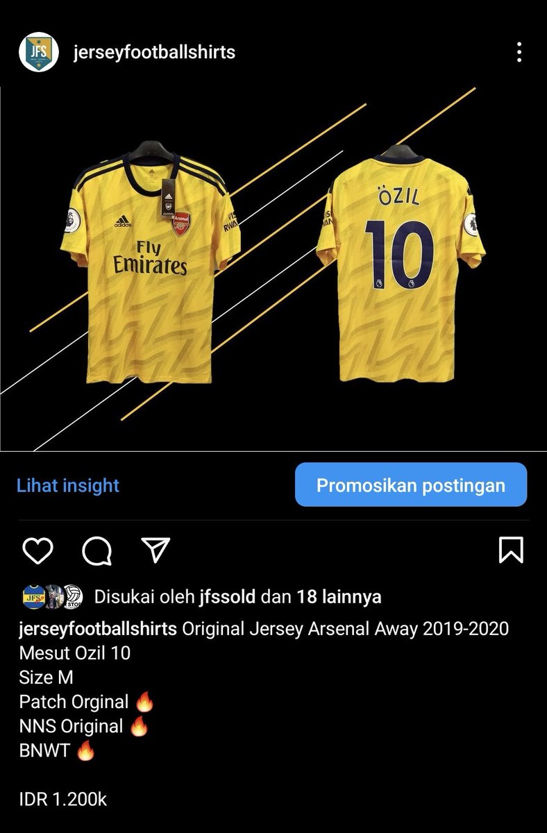 jerseyfs's tweet photo. #jersey4sale 
Foto dan deskripsi tertera di gambar.
Jersey lain bisa dicek di 
IG: https://t.co/prhrfIIqre
Tokped: https://t.co/USLeceiw9E

Izin tag senior @Jerseyforum
@fajarrusalem @jerseycadangan @jersey_ciamikk 

Terima kasih 😁 https://t.co/0OgyzTAxG9