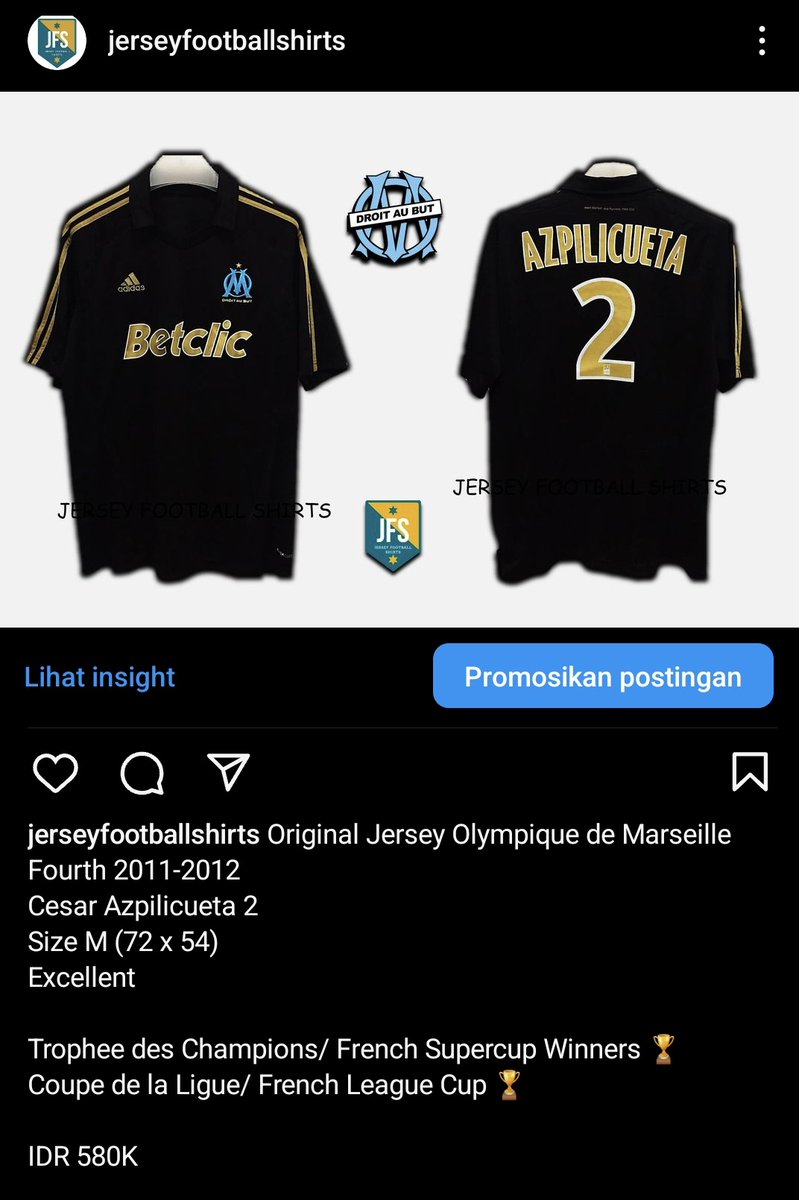 jerseyfs's tweet photo. #jersey4sale 
Foto dan deskripsi tertera di gambar.
Jersey lain bisa dicek di 
IG: https://t.co/prhrfIIqre
Tokped: https://t.co/USLeceiw9E

Izin tag senior @Jerseyforum
@fajarrusalem @jerseycadangan @jersey_ciamikk 

Terima kasih 😁 https://t.co/0OgyzTAxG9