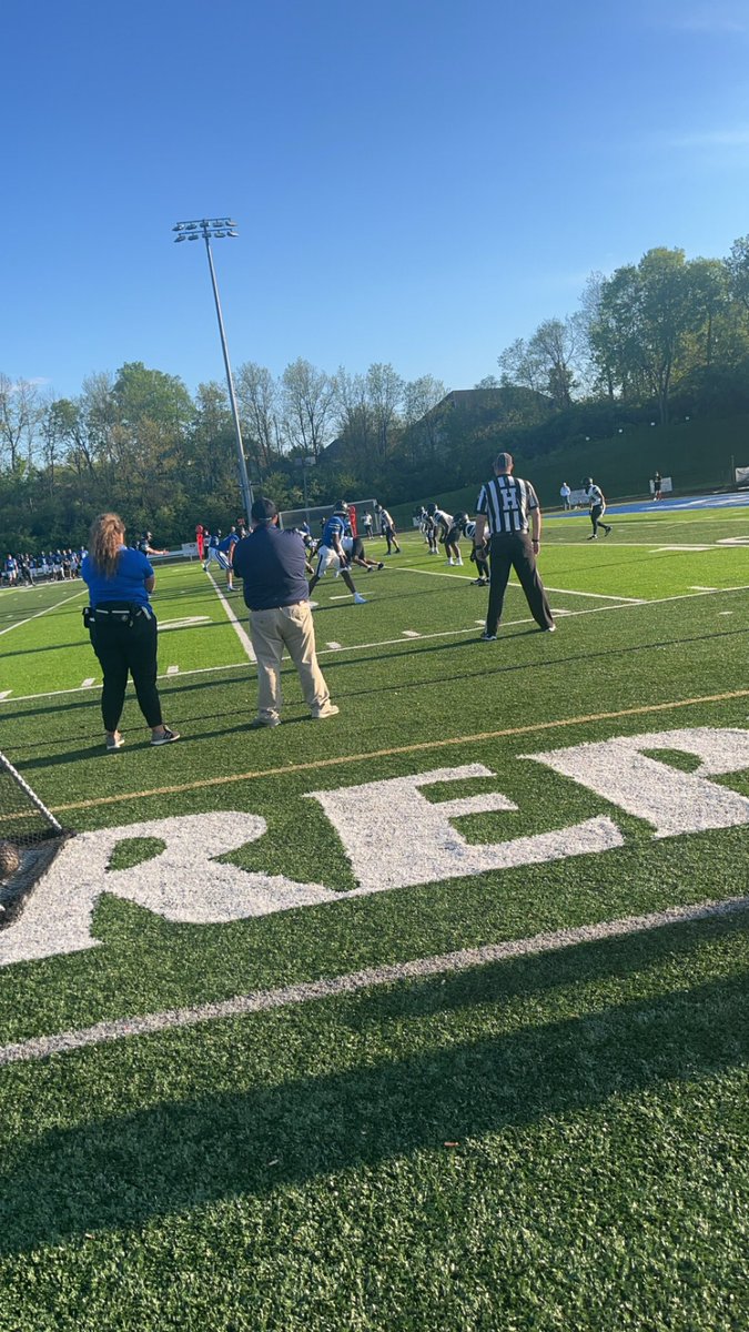 Had a great time at the @TMU_Football spring game, Thanks for the invite! @CoachNorwell @CoachFookes @CoachBZink