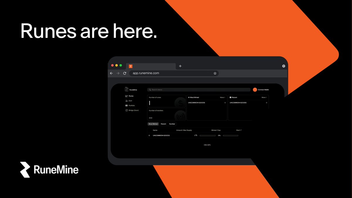 minelabs_'s tweet image. 🔸 RUNES ARE HERE 🔸

Etch. Mint. Track. All on RuneMine.

 ⏵ app.runemine.com

ᚱᚢᚾᛖᛊ ᚨᚱᛖ ᚺᛖᚱᛖ