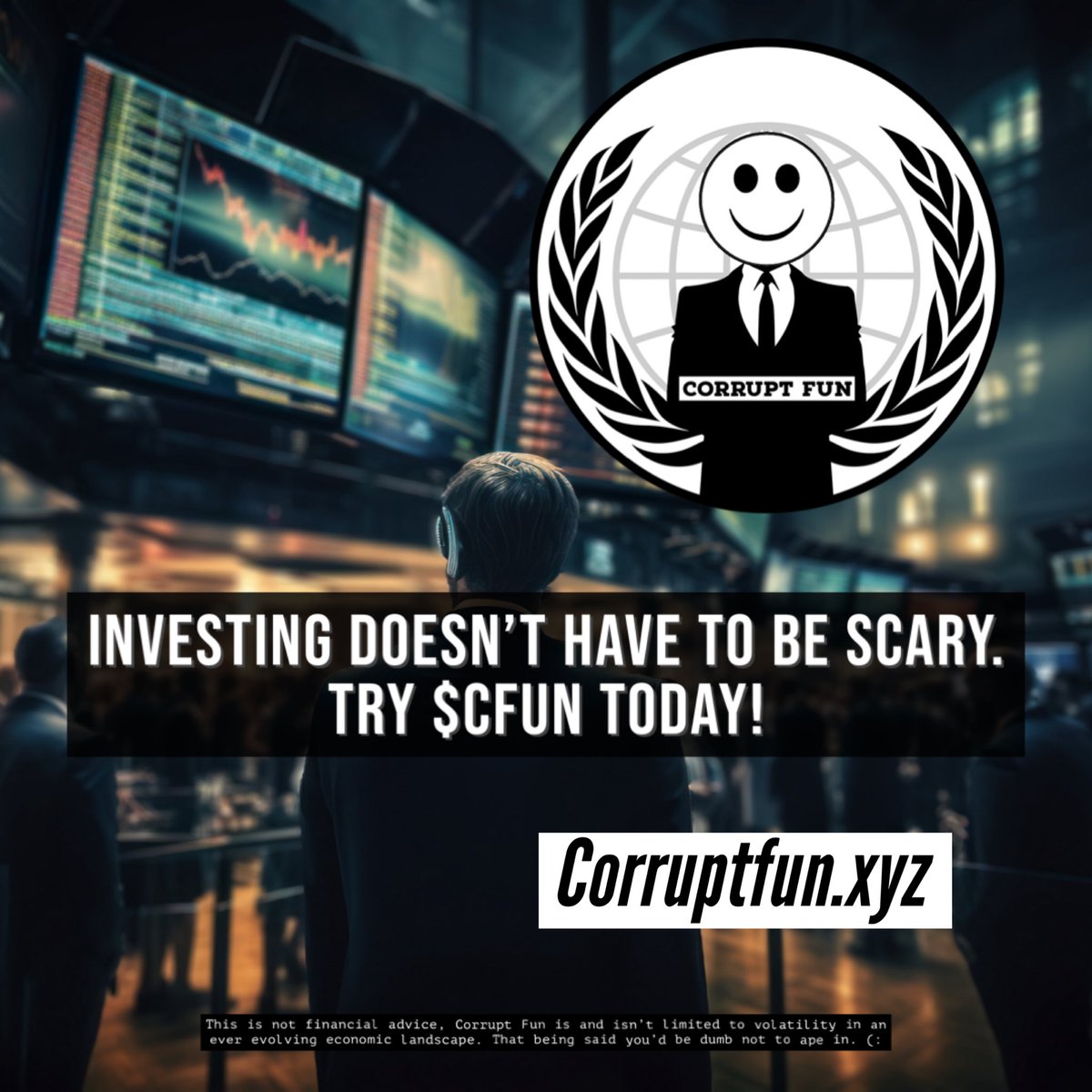 CorruptFun's tweet photo. Who knows what the #BitcoinHalvingEvent will bring.
But we do know what $CFUN will bring.
#YourFriendInCrypto #SOL #SHIB #CryptoGem https://t.co/2TzeAcWKjc