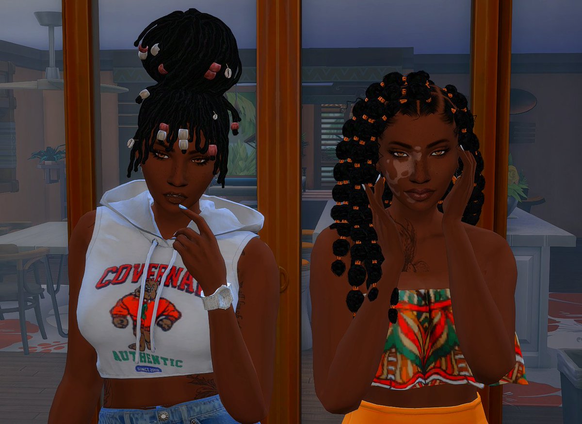 GSavageTakedown's tweet photo. The Monroe Twins Jade. Mermaids from Sulani (Left) Sapphire (Right) @Ebonix https://t.co/n7B6rOpn0a