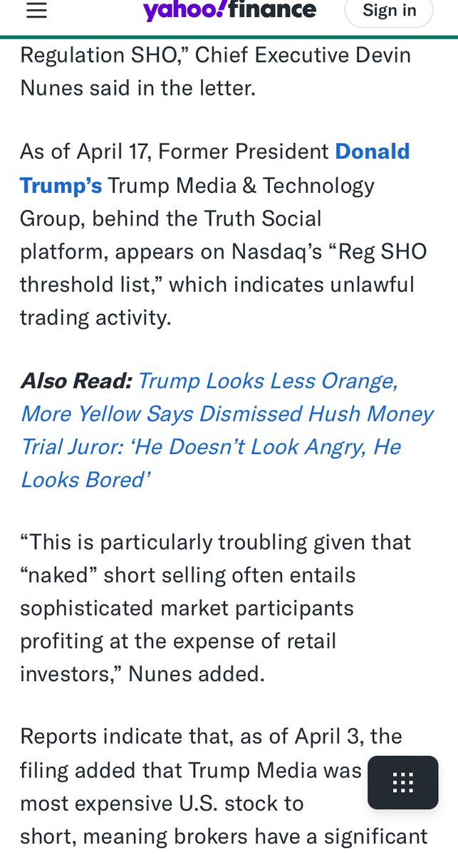 I’m shocked, shocked I tell you—there might be shenanigans with Truth Social stock prices. 🙄🤮