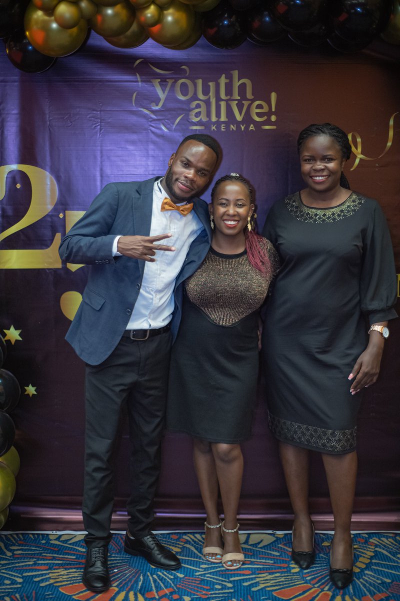 Thrilled to have been among the esteemed guests at the 25th anniversary celebration of @YouthAliveKenya an absolute honor to witness how two and a half decades of empowering and uplifting young minds towards positive change. Here's to many more years of Winning #YouthAliveat5