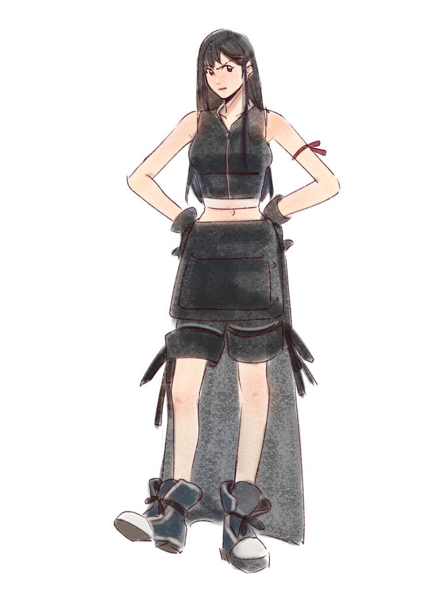 And a tifa doodle too