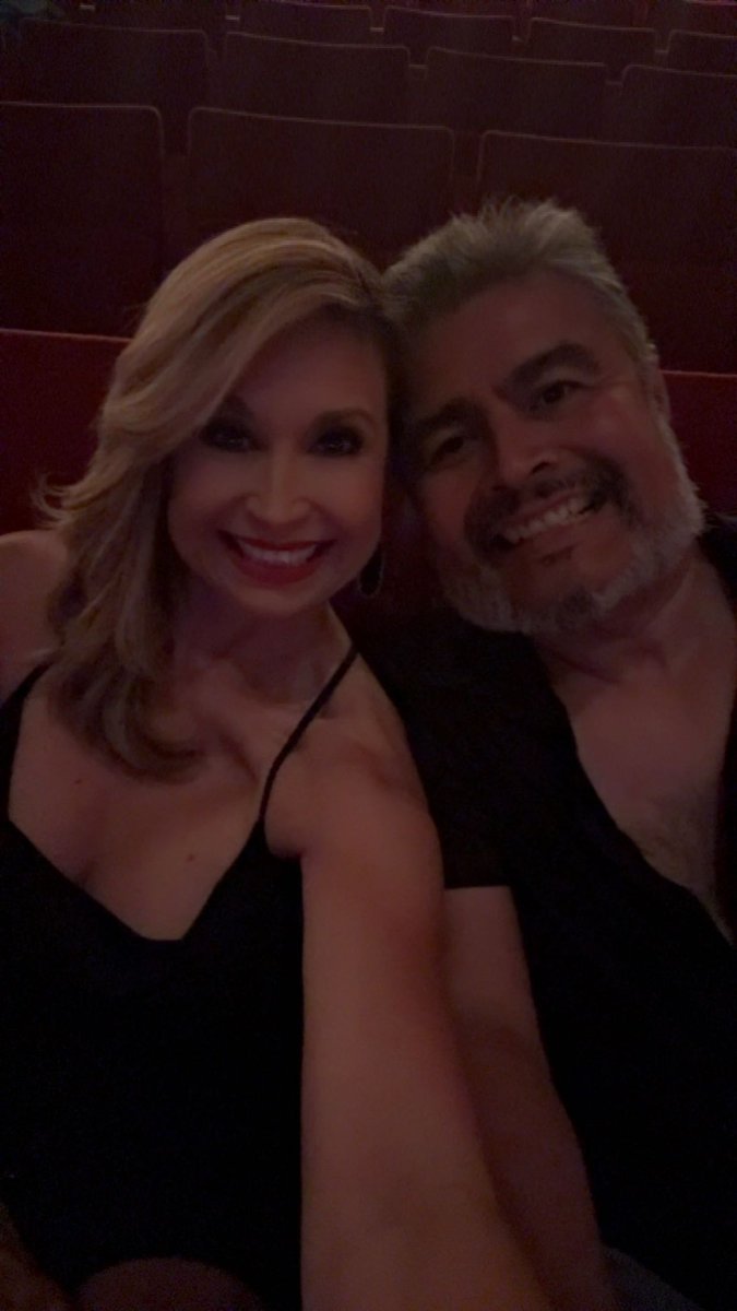 Date night with the hubs! 💕 Ready for some good laughs at #TheGoodLifeTour with @MrSteveTrevino! 🙌🏻 #FridayFeeling