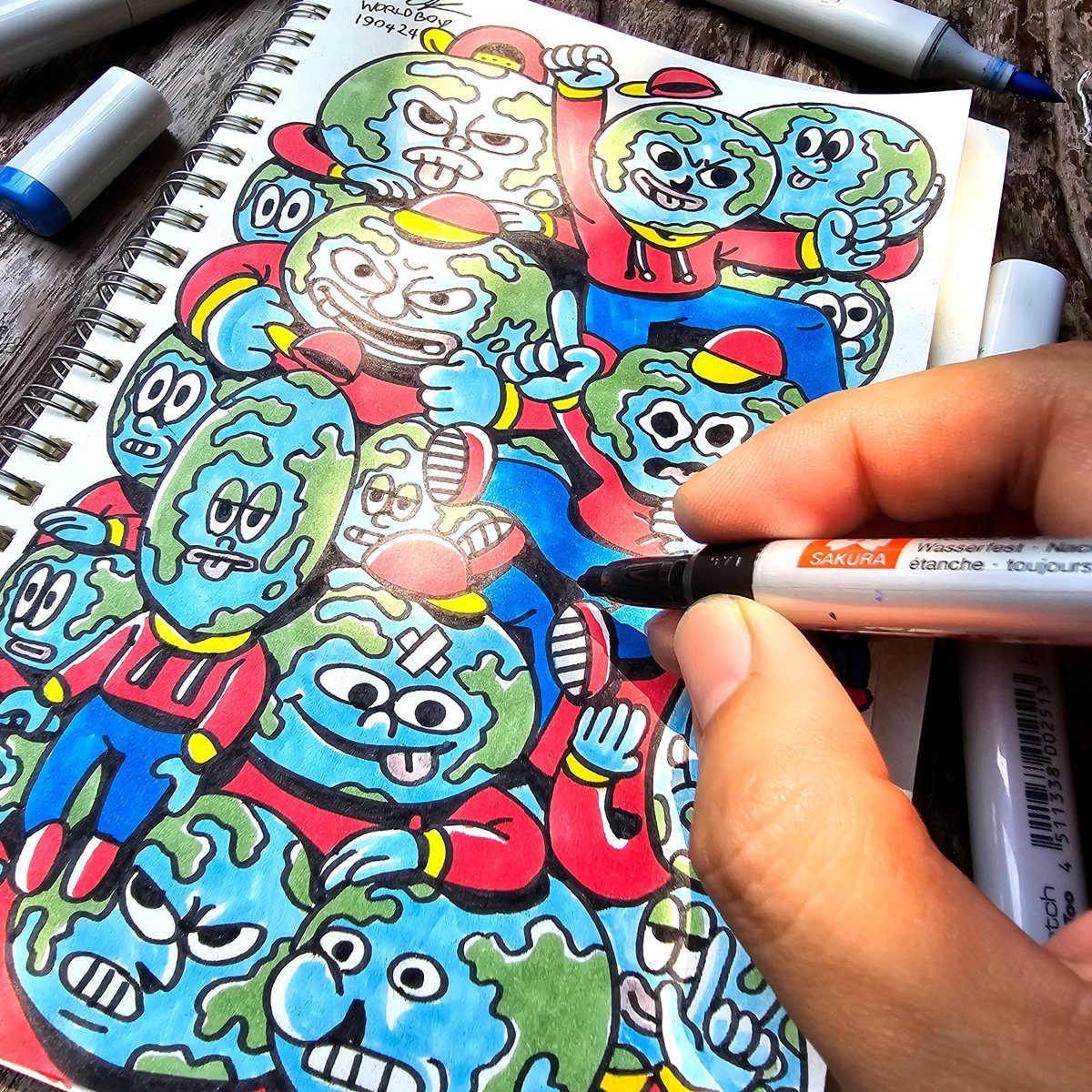 triPUCK's tweet photo. Multiworlds
Everyone's View of the World Is Different
#PUCKSKETCH
#3puck #puck
#WB #WORLDBOY
#sketckbook #doodle https://t.co/ay13pe95GY