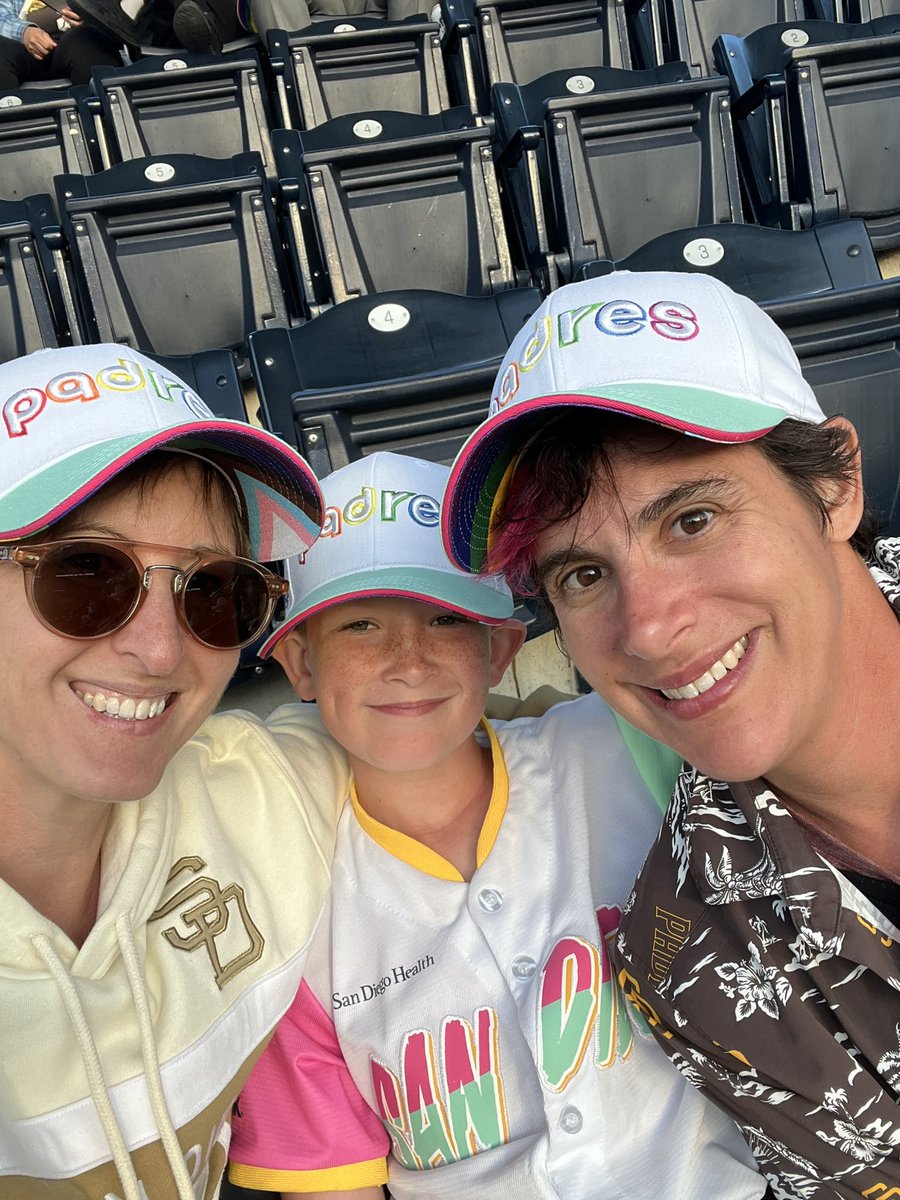 Pride night at Petco Park! Go @Padres #ForTheFaithful