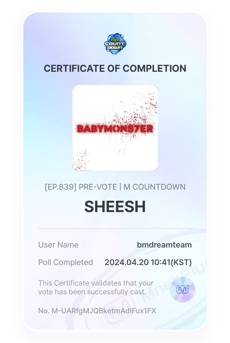 DREAM TEAM | BABYMONSTER GLOBAL VOTING TEAM tweet media