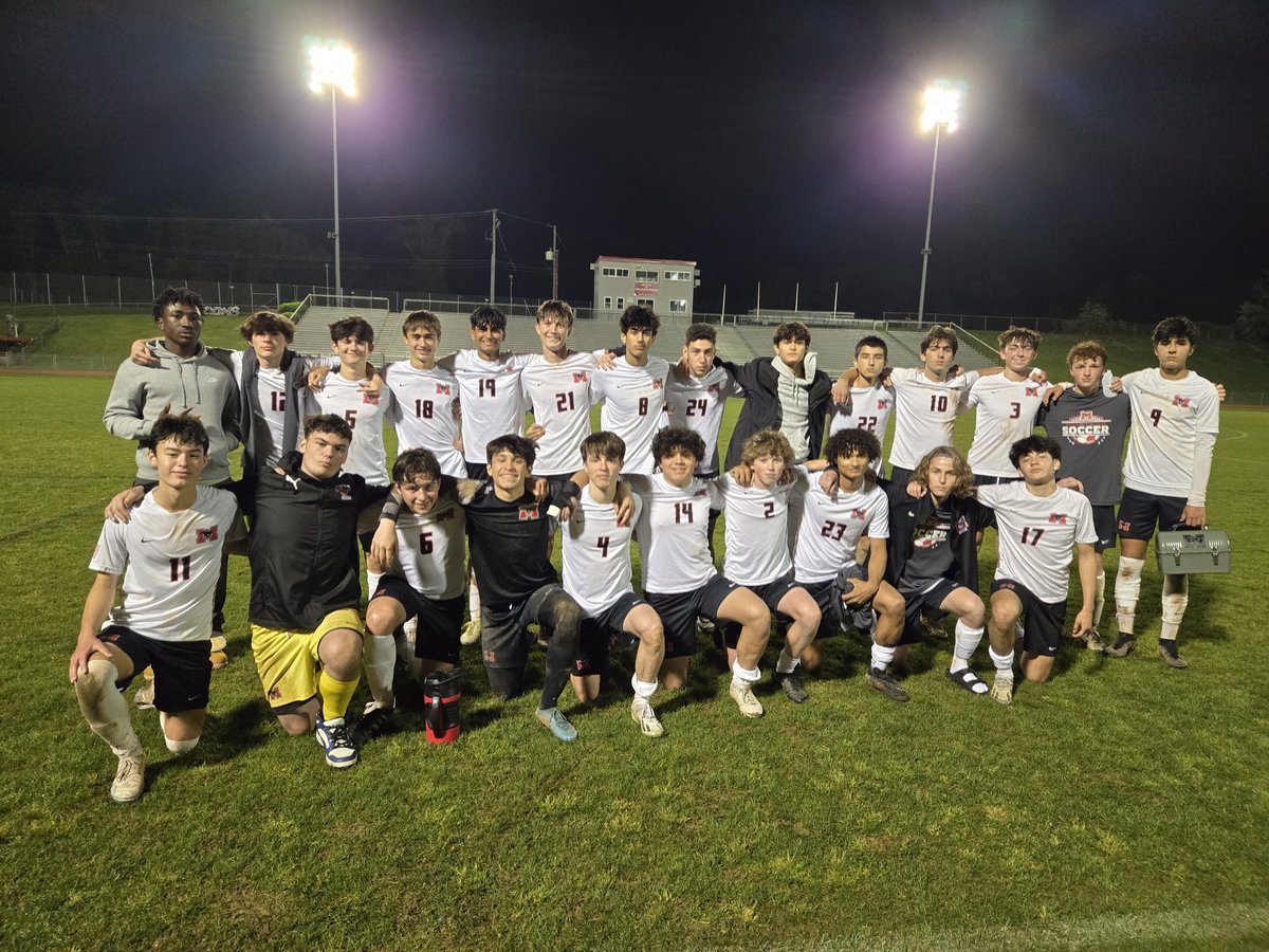 The Mustangs get the win 3-1 over Fauquier. Great team win tonight boys. <a href="/MHSSports121/">Mustang Athletics</a>