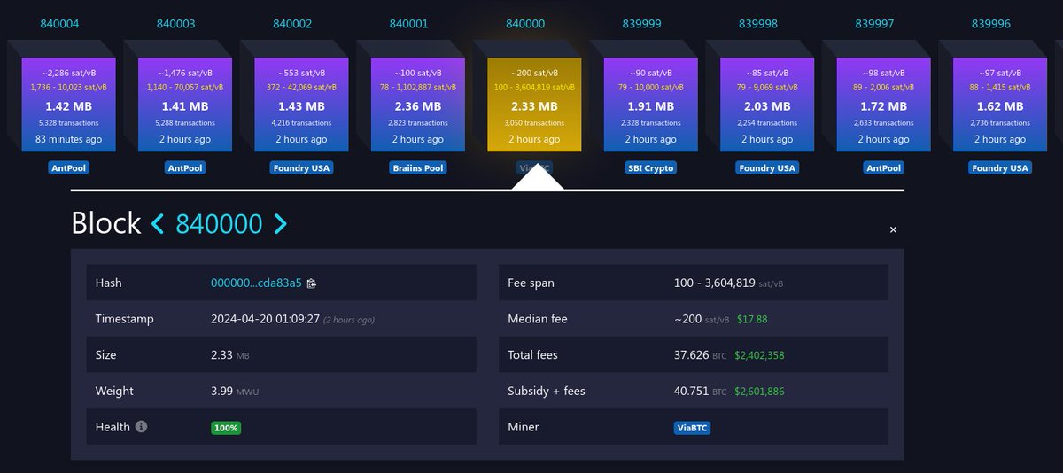 inscript0r's tweet image. This is #bitcoin halving 2024 and #runes.  It is amazing. Congratulations everyone.
