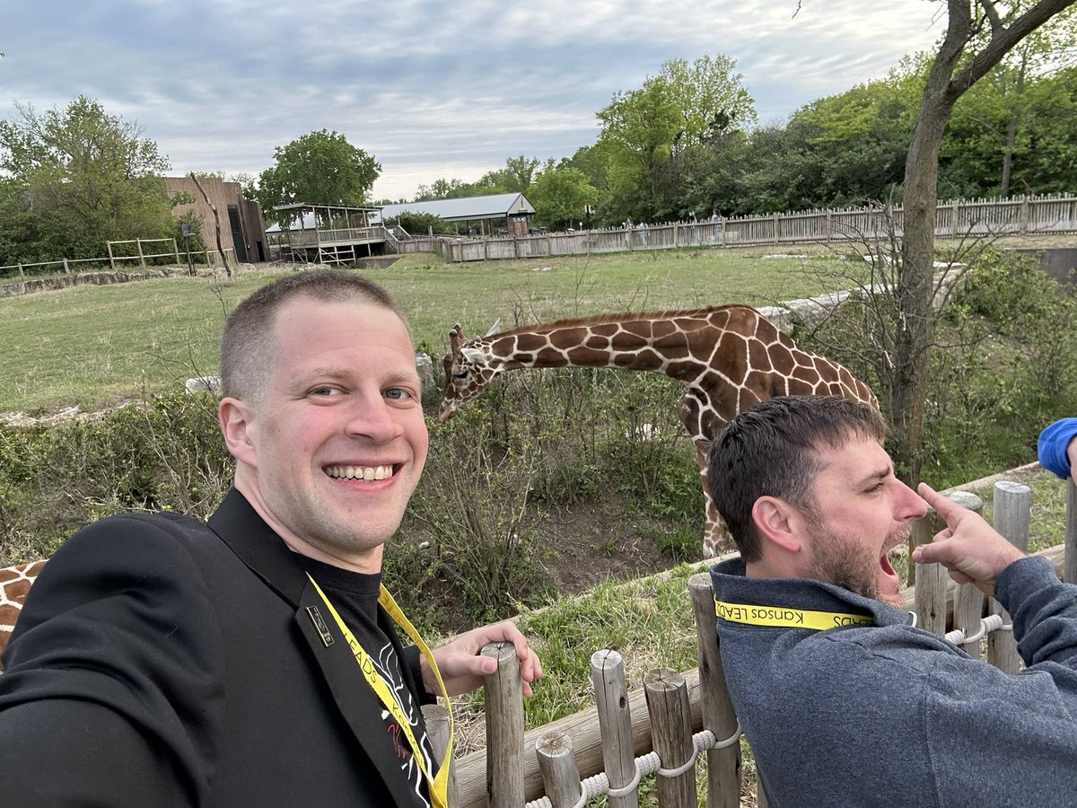 What a better way to finish a full week than to surround yourself with other public school educators?  Excited to be kicking off this spring’s Kansas Leads Conference listening to the 2018 Pennsylvania Teacher of the Year! #ktoy2023 <a href="/ksdehq/">KS Dept of Education</a>