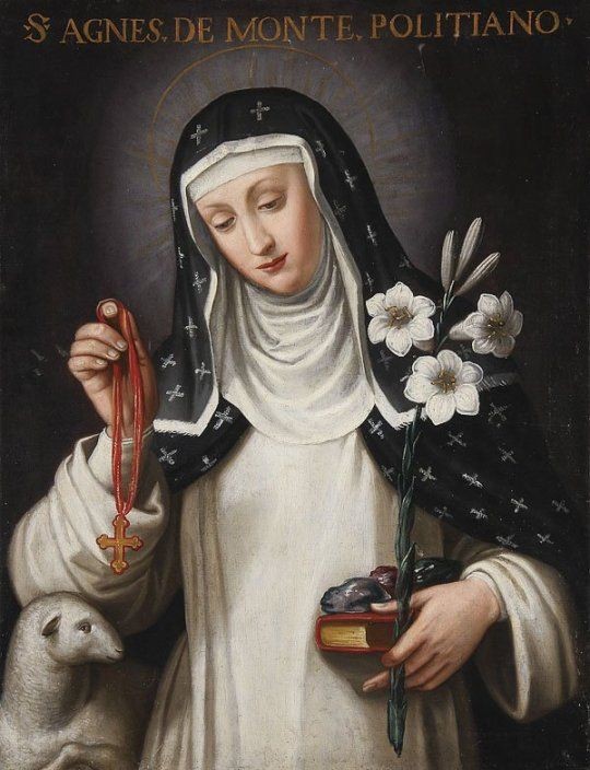 APRIL 20
SAINT OF THE DAY😇❤️😊
St. Agnes of Montepulciano🌸
Born: January 28, 1268, Gracciano, Italy🇮🇹
Died: April 20, 1317, Montepulciano, Italy🇮🇹
Known as: 'The Miracle Worker' ☀️
Patronage: Siena, Italy 🍝