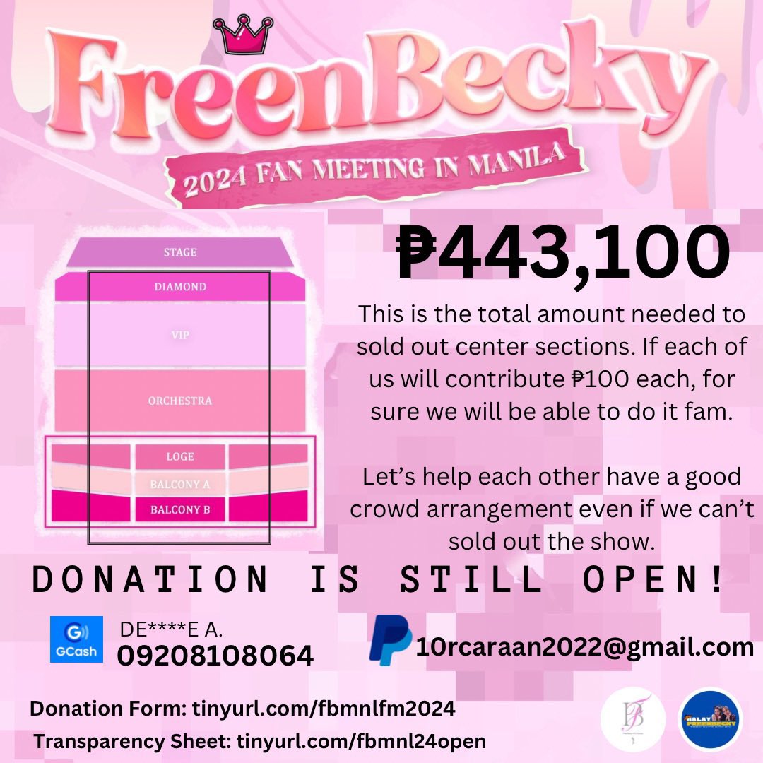 FreenBeckyINTL's tweet photo. 🚨 FEW MORE DAYS AND WE WILL CLOSE THE DONATION DRIVE 🚨

~ please continue sending your donations to at least reach 100K funding fam.

Donation methods below and fill out the form: https://t.co/waMbudRiLt

Thank you! 💖

#srchafreen #beckysangels
#FreenBecky https://t.co/9saFLkx8z0