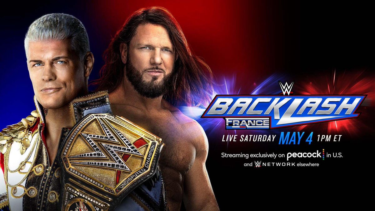 AJ Styles Defeated LA Knight To Secure A Match With Cody Rhodes For The Undisputed #WWE Title At Backlash In France. A Contract Signing Will Be Held Next Week On Night One of The WWE Draft.