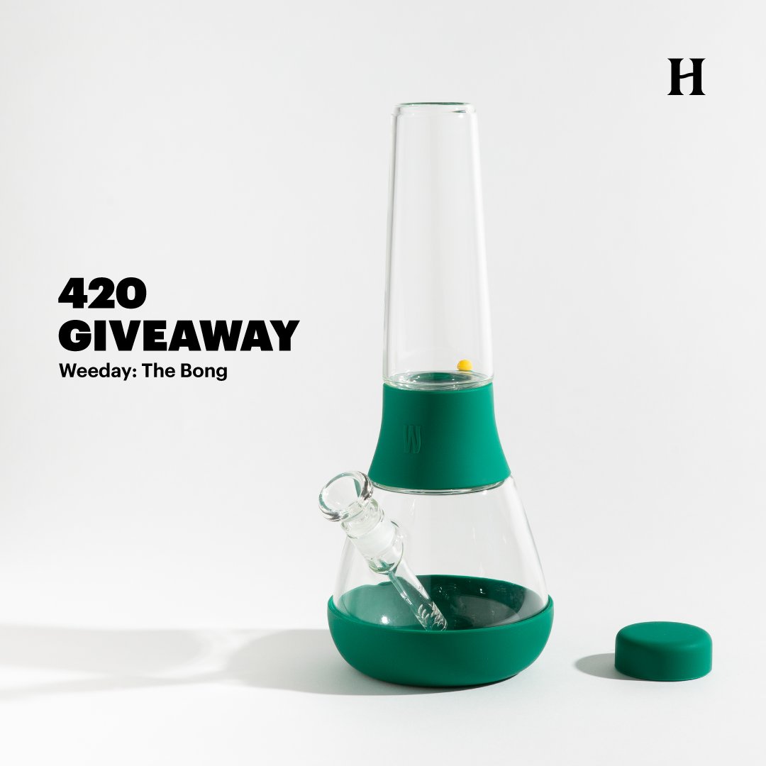 Happy 420, Herbivores! 🍃💨 We've teamed up with @getweeday for a chance to win THE BONG. Enter here: bit.ly/3Uphfgt Winner will be announced on April 26 *One entry per person & must live in 🇨🇦/🇺🇸