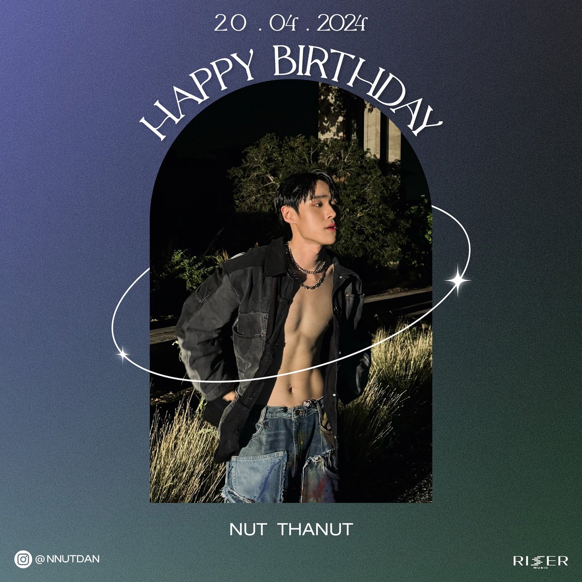 🍰 HAPPY BIRTHDAY NUT 🩵🐺 20.04.2024 @nnutdan ’s day ✨ #nnutdan #20042024 #LYKN #RISERMUSIC