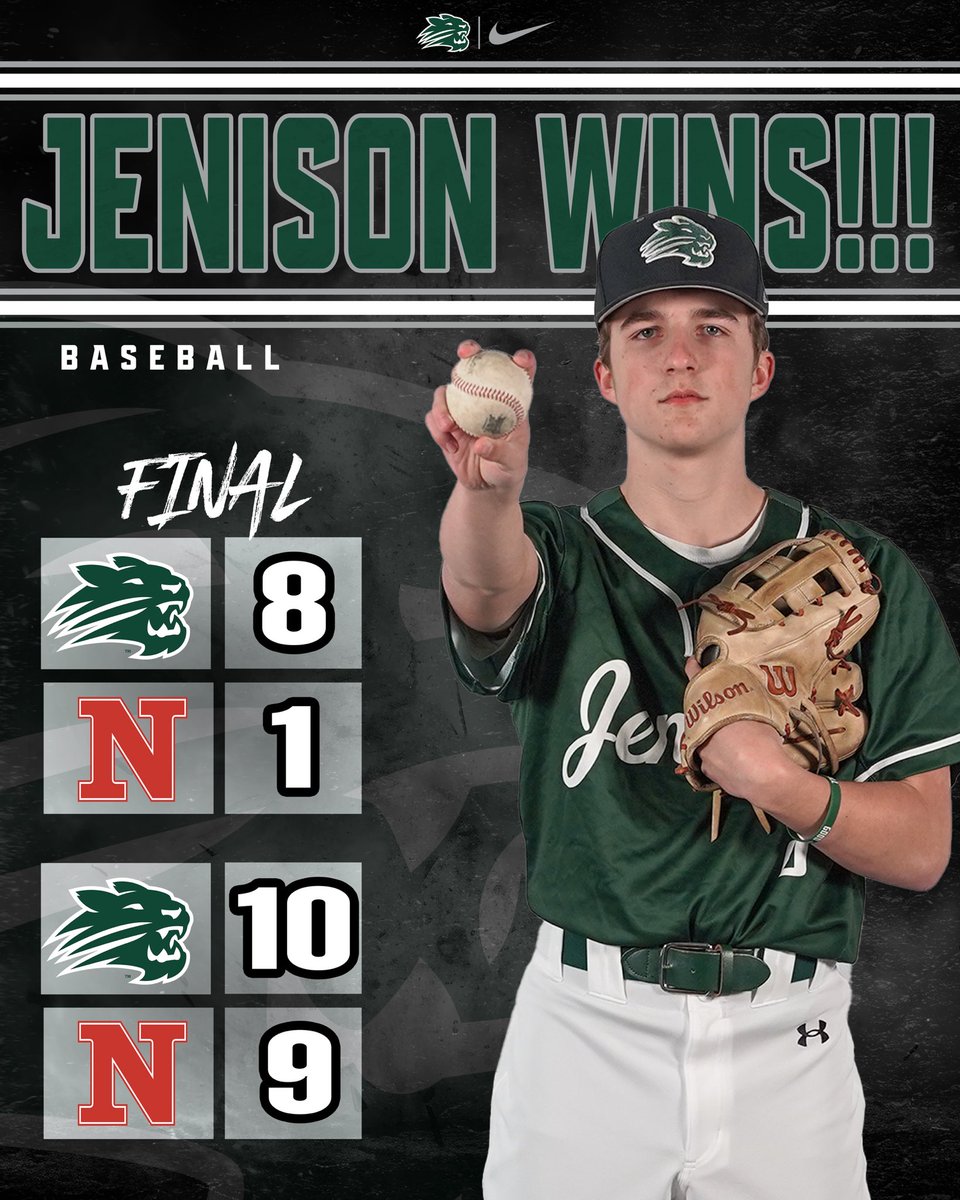 Sweep ✅ vs. Northview GM 1 - W, 8-1 @pierceginzer - 6 IP 5 H 0 ER 5 K @bslagter2025 - 2B 2 RBI @carson_mckay02 - 2 RBI GM 2 - W, 10-9 (trailed 9-1) Naulty - 4 IP 1 ER Malone/Bennetts - 1 IP 0 Runs Ginzer - 2-4 3 RBI Wilkinson - 3-3 McKay - 2-2 BB @ColdWeatherBats