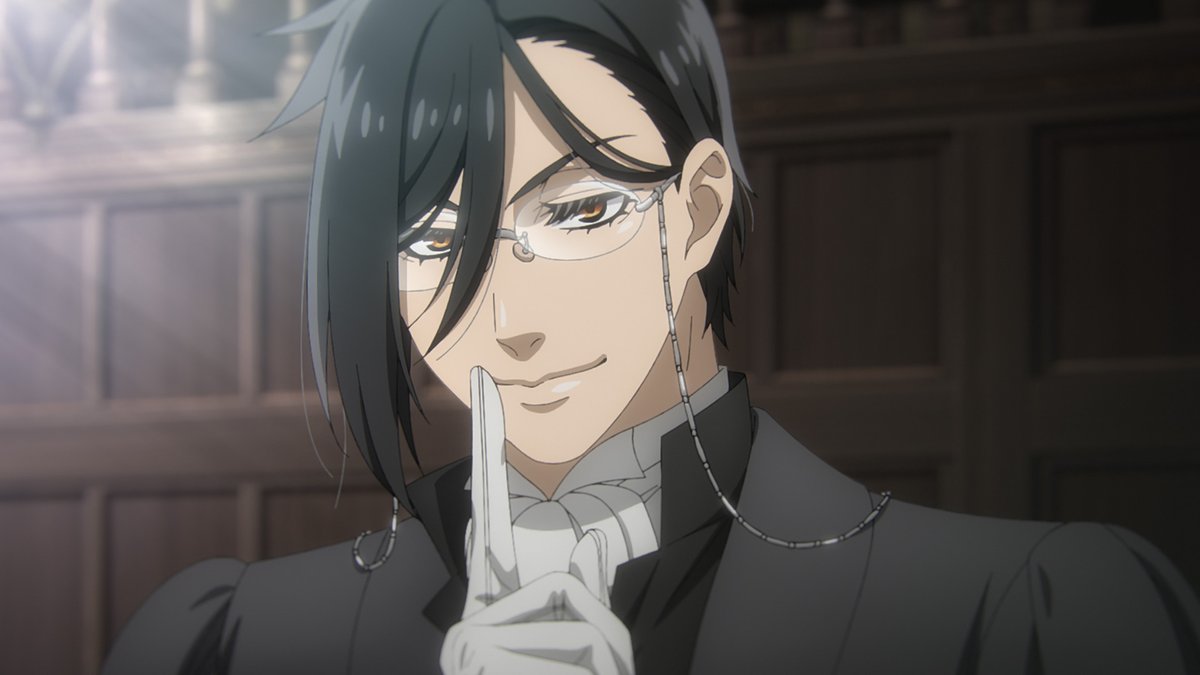 Crunchyroll's tweet photo. This Sebastian > 
(via Black Butler -Public School Arc-) https://t.co/3RlM6pKD3k