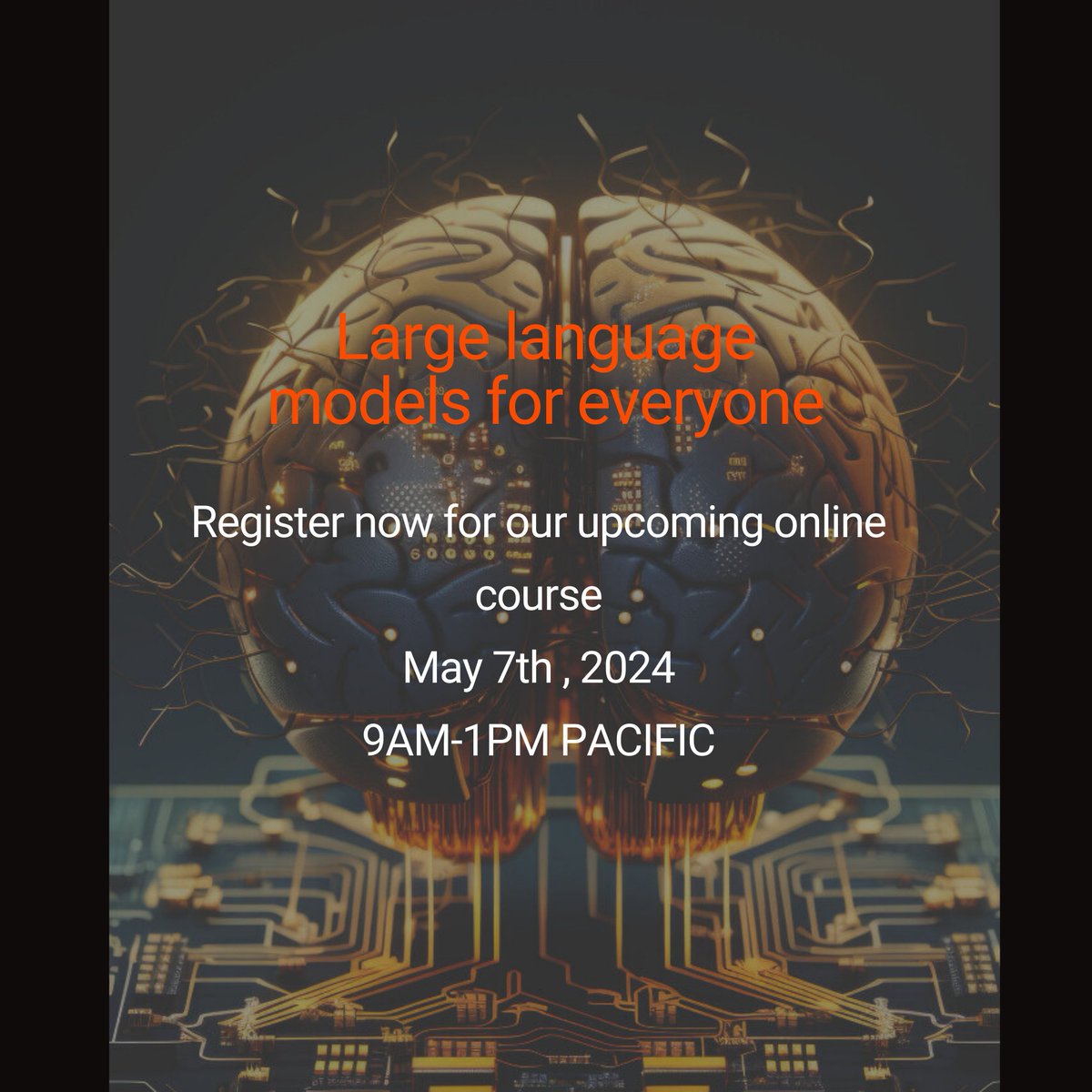 DataScienceDojo's tweet photo. Learn the basics of large language models and the following:
Register now for the upcoming large language models for everyone online course: https://t.co/QOmBe0ScLD
The course is designed for anyone interested in getting started with large language models.
#llm #llmcourse https://t.co/yDnX8wSdbJ