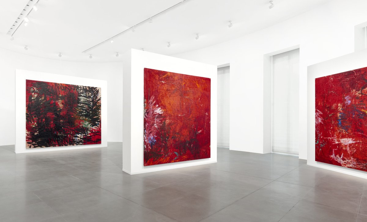 'Marks and Whispers,' an exhibition of paintings and works on paper by Oscar Murillo, is now on view at Gagosian, Rome: on.gagosian.com/3VA2DMq