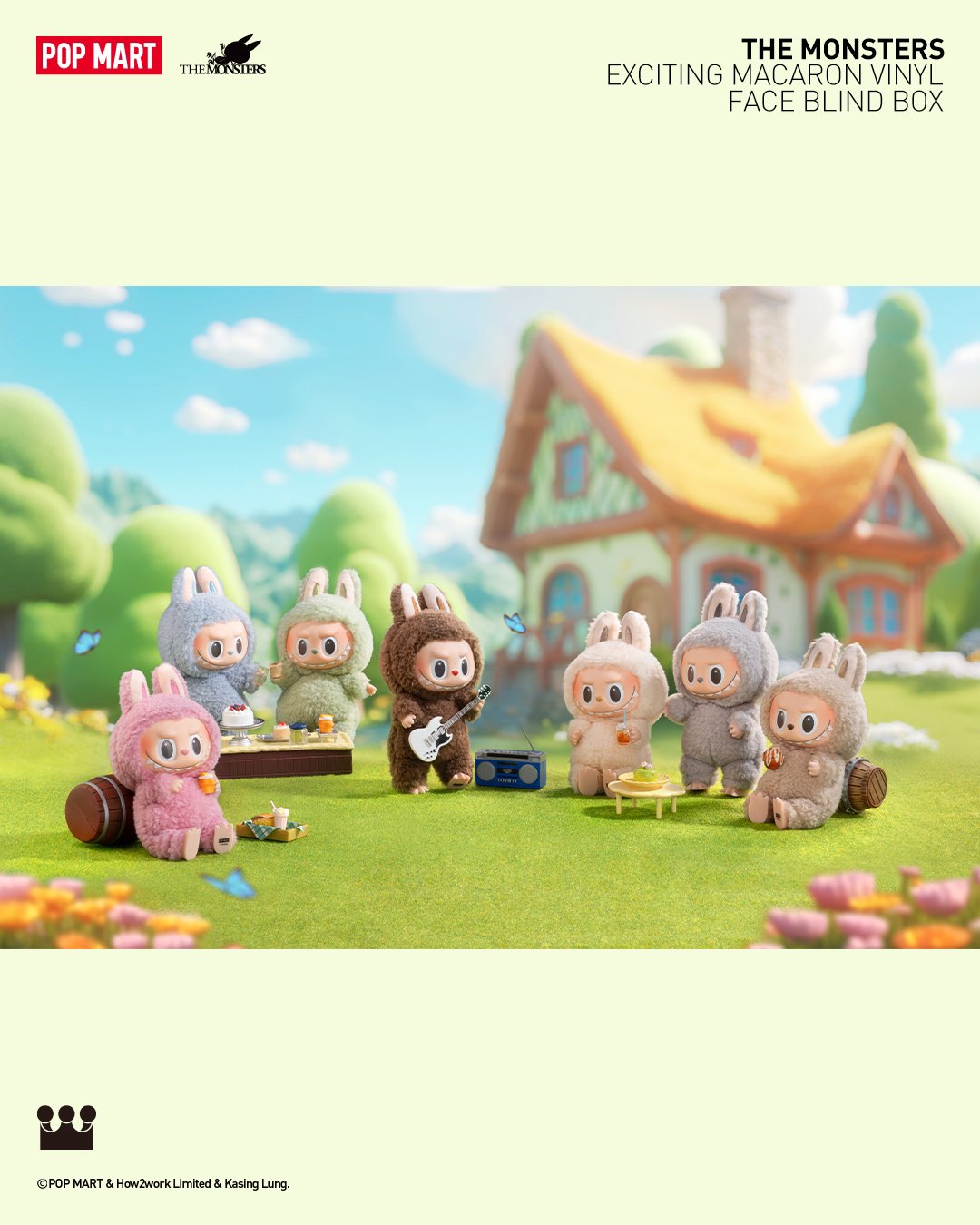 POPMART LABUBU THE MONSTERS ラブブマカロン　2個 楽天市場】THE MONSTERS Exciting Macaron ぬいぐるみ シリーズ