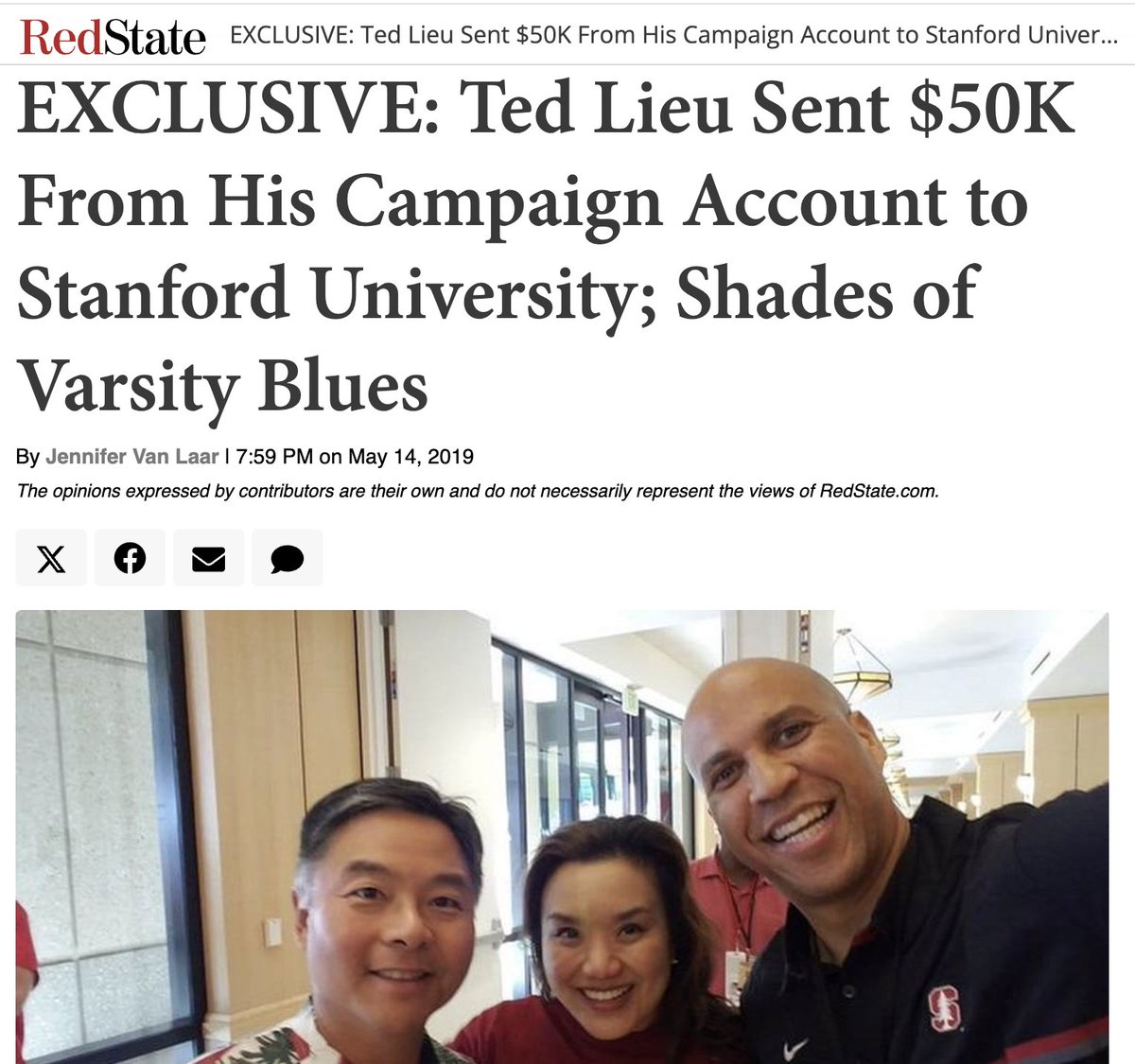 🚨 HERE is where you can find my original, exclusive reporting on @tedlieu's campaign finance and ethical violations from 2019 to present Ted's used donor money like a piggy bank, to purchase community honors, get his wife elected to school board, and fund his sons' robotics…