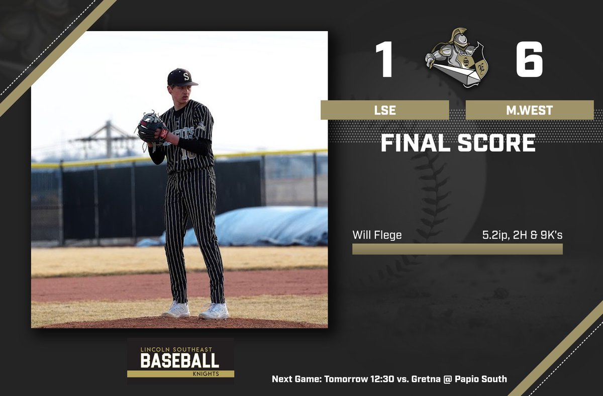 Brayden Rasmussen RBI &amp; BB
Owen Baxter 1-3
Alex Wilhelm BB
Will Bliemeister 1-3
Cash Buettenback 2 BB's
Brooks Gordon 1-3 &amp; 2B