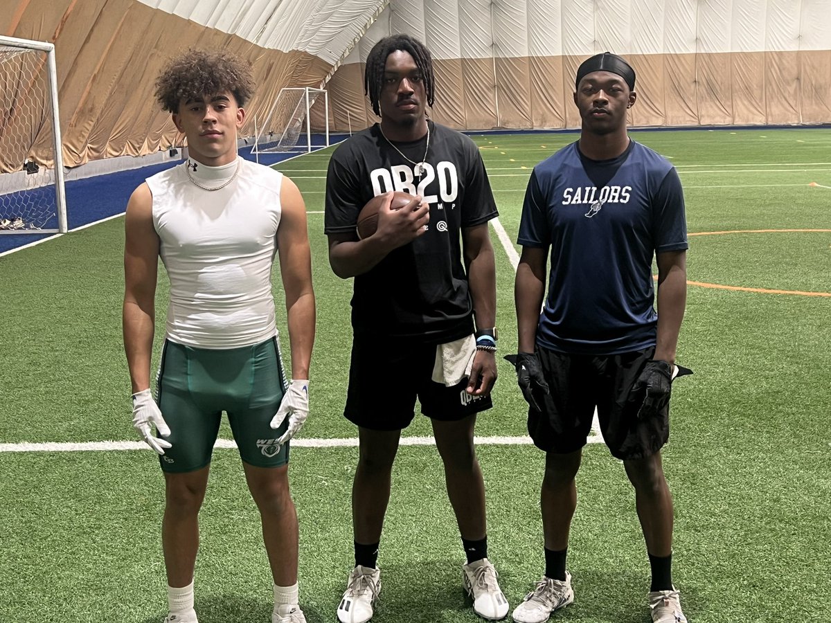 JQPittman3's tweet photo. Had a great time at the QB20 camp, thanks @_qbYOU and @TheD_Zone for the invite. Thanks to my receivers for coming as well to catch passes @jaeger11johnson @TyreseMccorvey . https://t.co/IA8C1nRzaQ