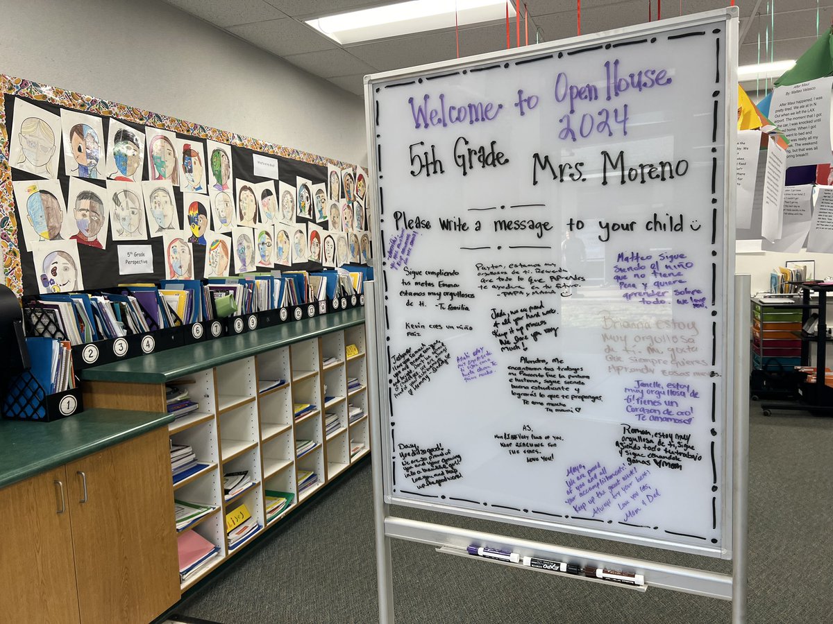 Saw many opportunities throughout the classes I visited for parents to leave notes of affirmation to their child at the SCA Mathew Open House.  Great family connections to the classroom! #BurtonExperience