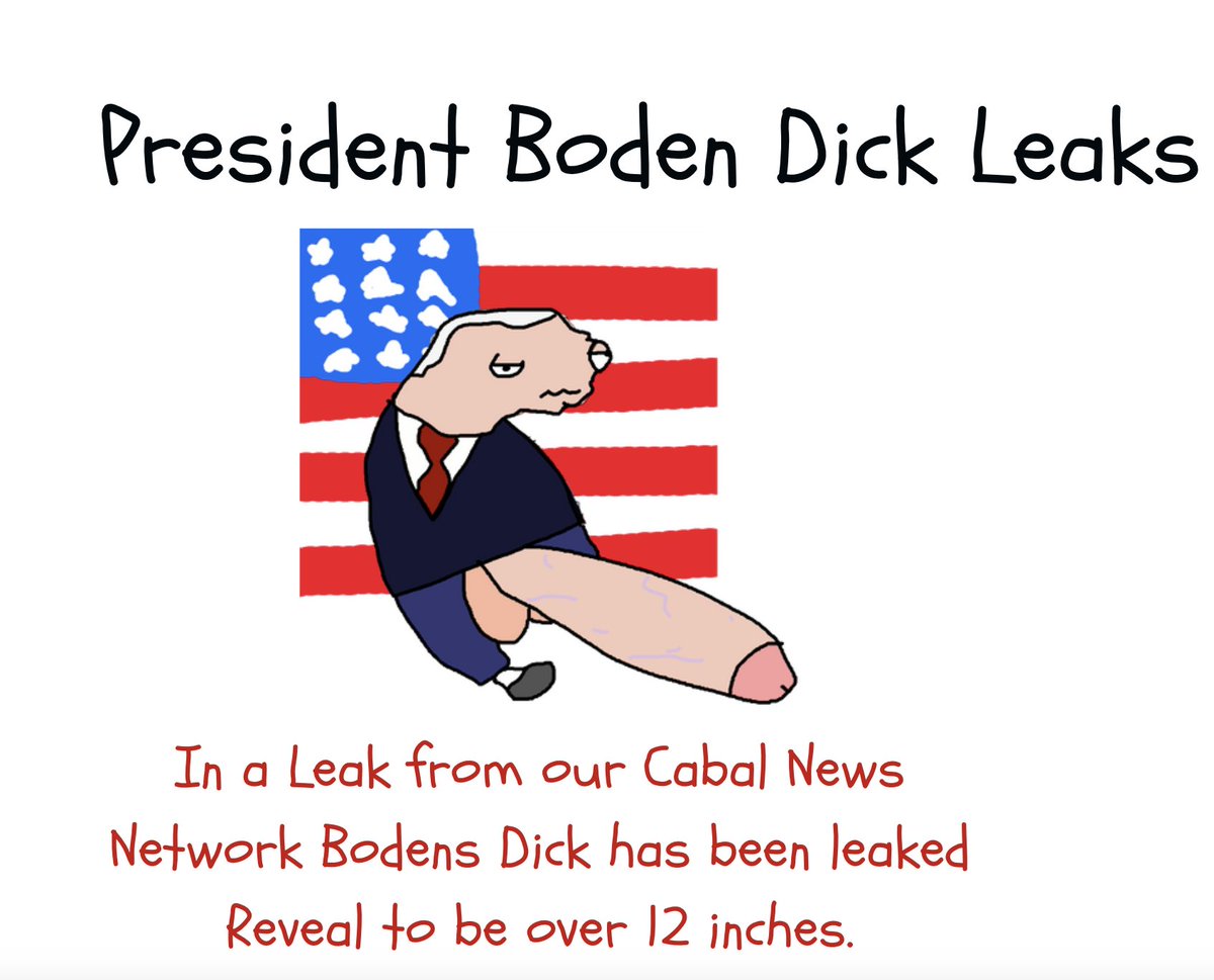Tuning in on Cabal News Netwook 

In a Leak from our Cabal News Network Bodens Dick has been leaked Reveal to be over 12 inches.

cabalnews.net