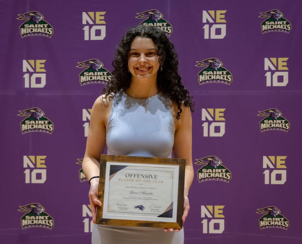 Shen GirlsVolleyball (@kesslori) on Twitter photo Congrats to <a href="/gracealmeida33/">Grace Almeida</a> for being named St. Michael’s Offensive Player of the Year! Keep shining Grace! Congrats to <a href="/gracealmeida33/">Grace Almeida</a> for being named St. Michael’s Offensive Player of the Year! Keep shining Grace!