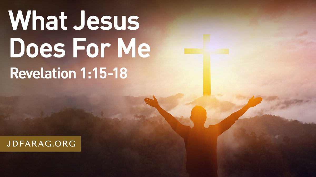 Join us 11:15am HST Sunday, April 21st, for our Live Stream. Pastor JD continues a verse-by-verse study through the book of Revelation and explains how John’s vision of Who Jesus is to me, also has powerful implications concerning what Jesus does for me. JDFarag.org/live