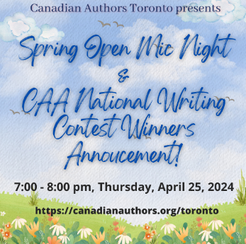 Canadian Authors Association–Toronto tweet media