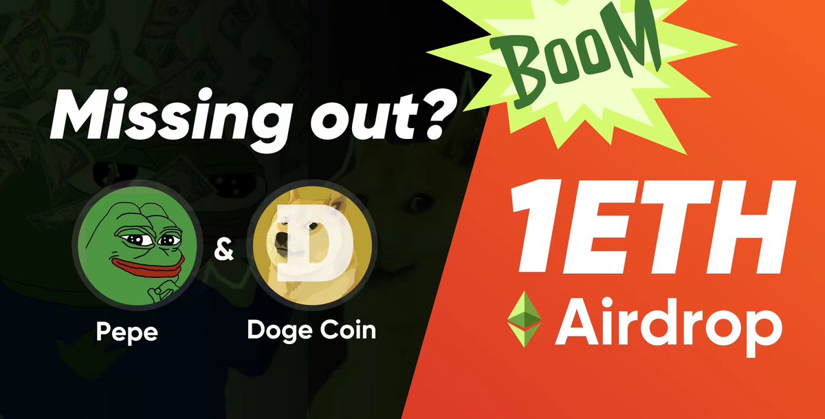 😱Regret missing out on Doge and PePe? Time for redemption with $BooM ! 🥳🥳 🔥Join the Red Packet Movement to share 🤑1 ETH ! ! !   🎁😉Join our Telegram to start your earning journey !   🧧Redpacket :  t.me/BoomKoin_bot?s…