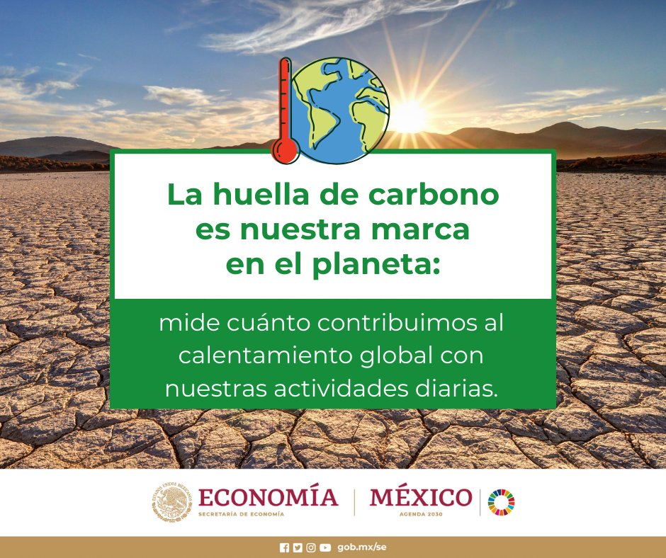 Calcula tu huella de carbono en línea. Ingresa datos sobre tu consumo de energía, transporte y hábitos alimenticios. Conoce tus emisiones de gases de efecto invernadero y alinea tus acciones con la #Agenda2030 para un futuro sostenible.  #HuellaDeCarbono

bit.ly/3UqSEZ0