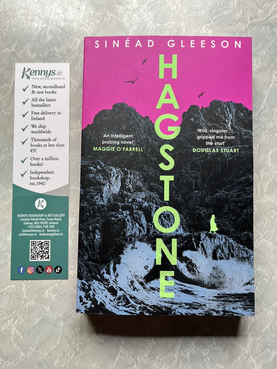 This January preorder from @KennysBookshop was a surprise arrival today. Been looking forward to ‘Hagstone’ by @sineadgleeson