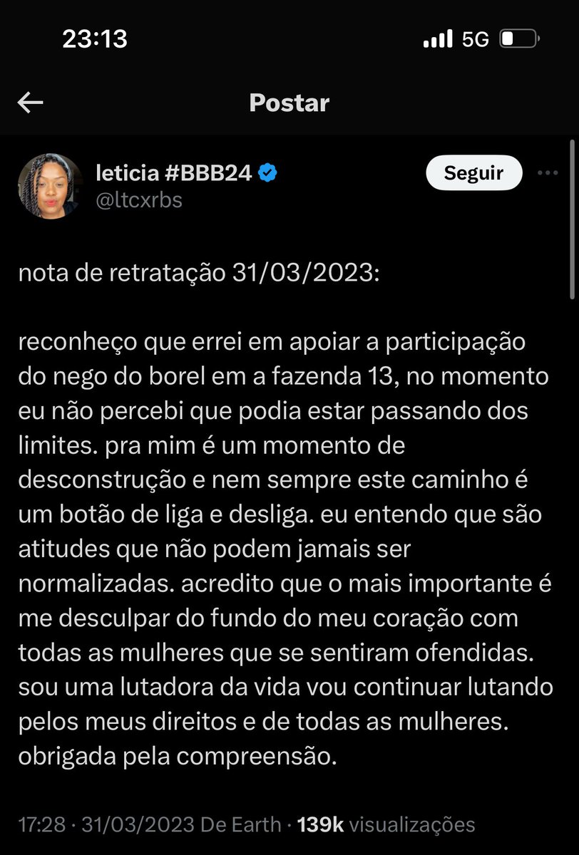 a leticia assim amanhã