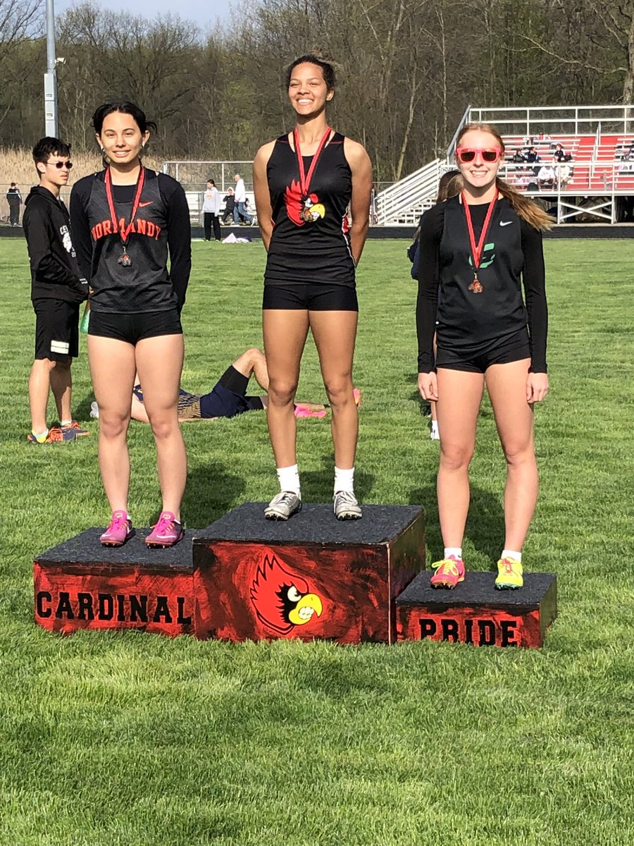 Congratulations to Alyssa Goebel who took 3rd in the 100 hurdles at the Brookside Invitational!
#onceaRaider
