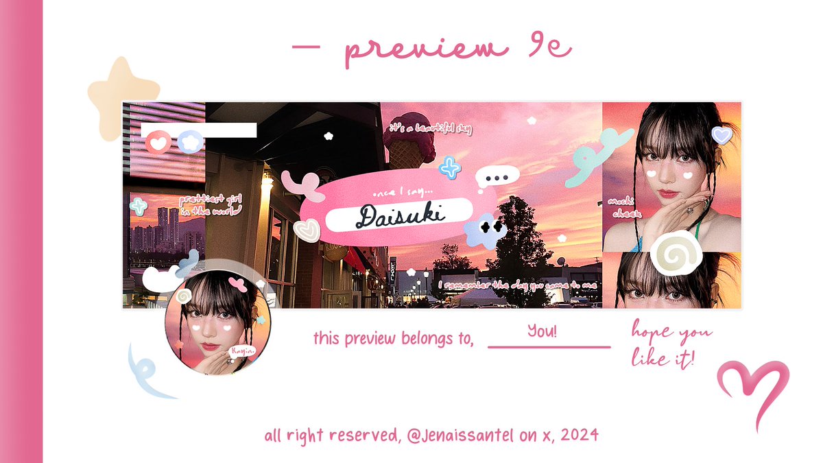 Dovllette's tweet photo. @seenazn Ada kak! Karina foto terbarunya nih. Harganya 13K/each sudah free retext dibagian ava. Boleh langsung DM @Jenaissantel aja kalau berminat untuk take layoutnya ya <33 https://t.co/qWjtNkudjR