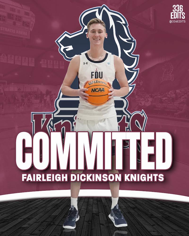 100% committed to Fairleigh Dickinson University! Beyond grateful and blessed for this opportunity #blessings #goknights @evricgray23 @JackCastleberry @FDUKnightsMBB @SnowBasketball @coachandrewmay @CoachTomKiely @Coach_BKitchen @336Edits