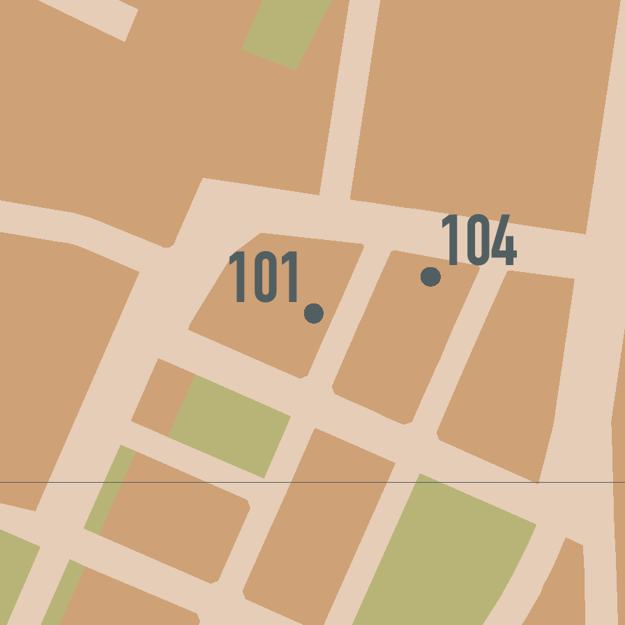 #101 of 105 Grandstand Parade Apartments. Designed by Prescott Architects for City West Housing, 2002. Grandstand Parade, Zetland.