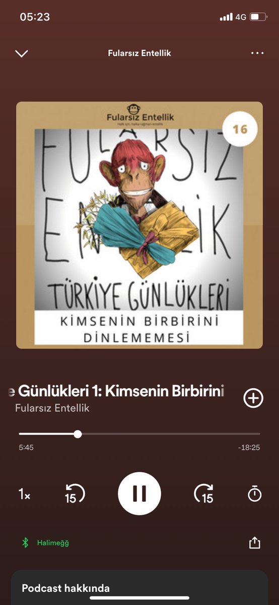 Acilen fularsız entellik dinleme bağımlılığımı bırakmalıyım