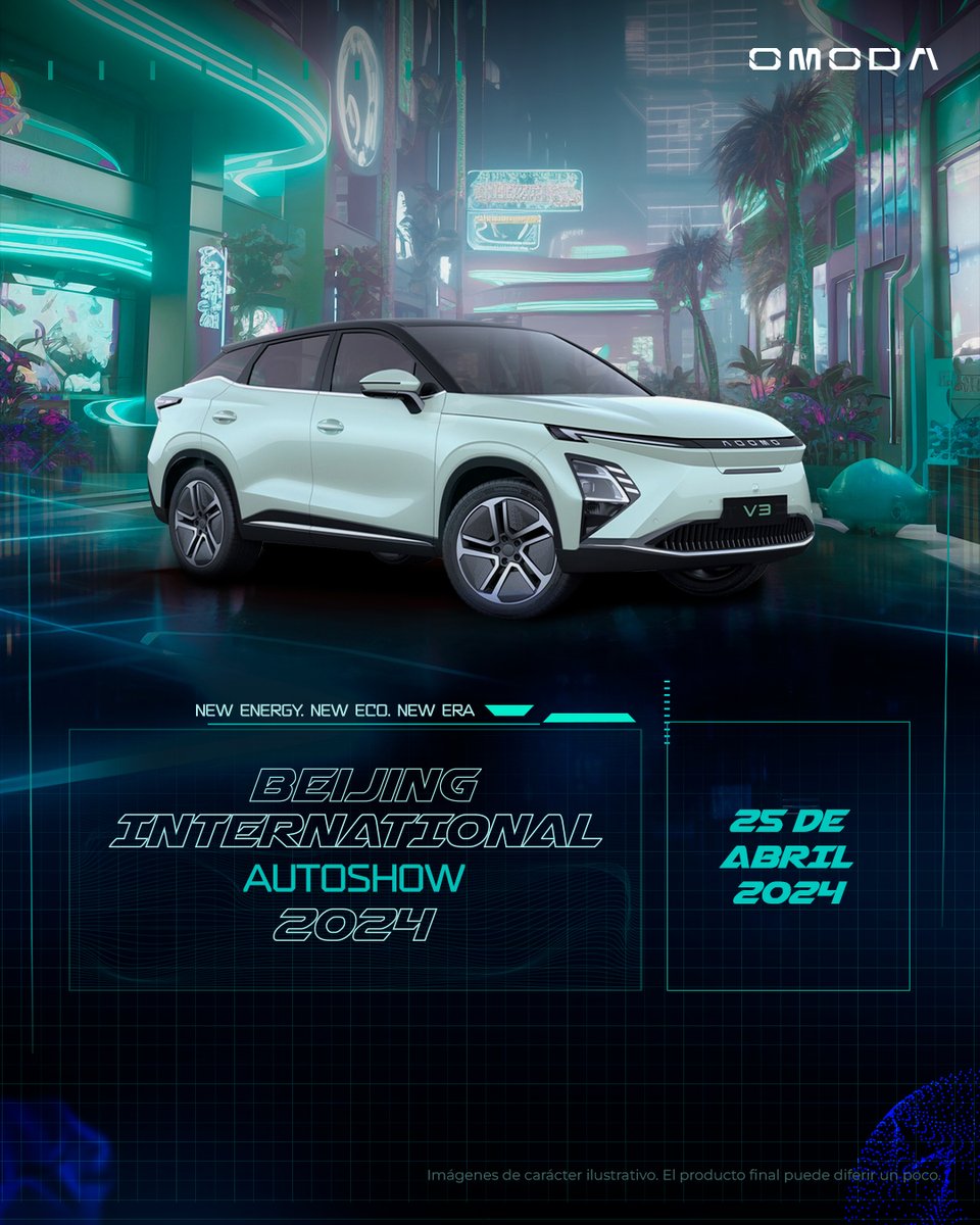 El mundo de la innovación automotriz se descubre en Auto show 2024. 😎 ¡Falta muy poco!
#OMODAAI #BeijingAutoShow