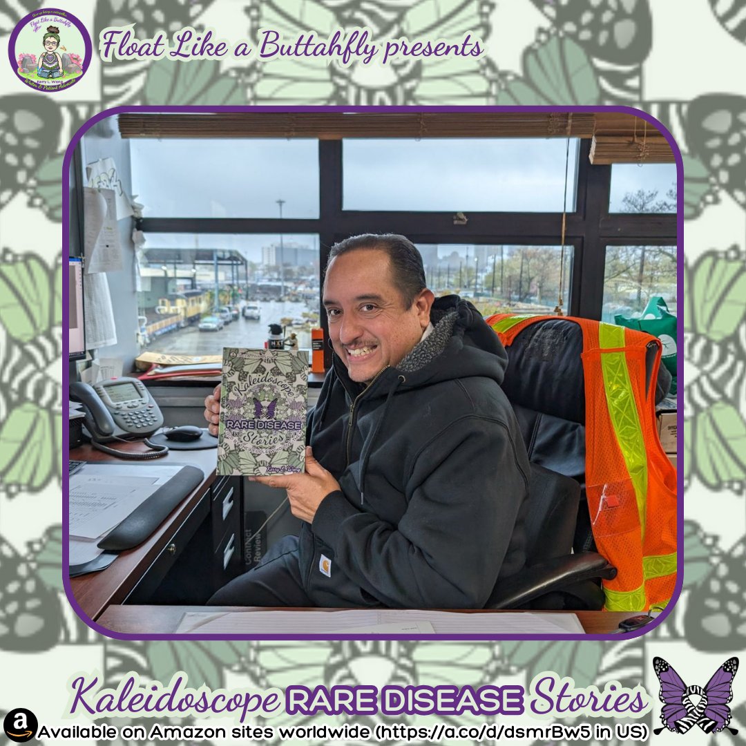 Thank you, Eddie, for supporting Kaleidoscope #RareDisease Stories! Have you gotten your copy? Send a pic to kaleidoscoperare@gmail.com. Not yet? Now's the time! Kaleidoscope #RareDisease Stories is available on Amazon. ~🦋 a.co/d/1qhe4Je #KaleidoscopeRare #ZebraStrong🦓