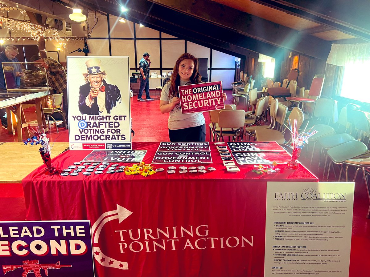 Day 1 of the Concord House Gun Show was a success with +17 @TPAction_ coalition signups and +1 registered voter! 🇺🇸 If you missed the event, don't worry. You can still join a coalition online: tpaction.com/coalitions